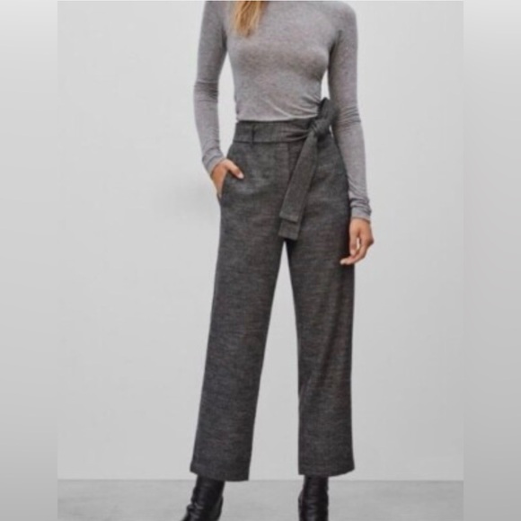 Aritzia Italian Wilfred Jallade Wool Cashmere Gray Size 8 - Picture 2 of 10